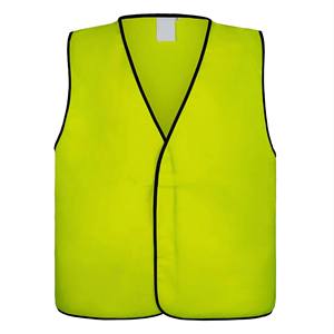 Unisex Hi Visibility Reflective Safety Vest Polyester <b>Workwear</b> - Product Image 1