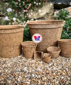 Macetas de Fibra de Coco, Macetas de Coco para Plantas - Product Image 2