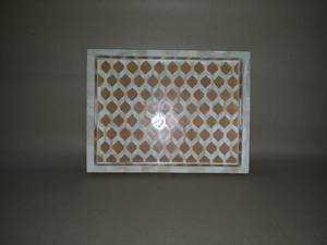 Wood and Resin Hand Crafts Inlay Work <b>Mosaic</b> Tray Modern Home Decor Durable Decorative Serving Tray Wholesale B2b - Product Image 6
