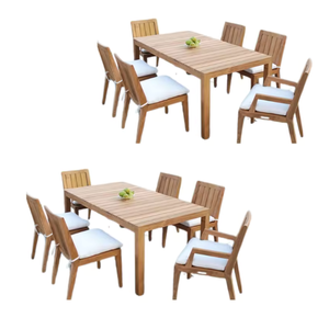 Juego de Muebles de Madera Sólida Moderna de la Mejor Calidad para Restaurante con Muchas Sillas para Uso Comercial en Indonesia - Product Image 6