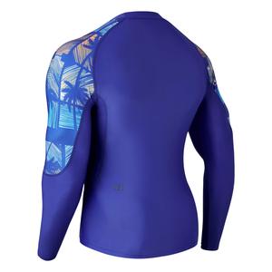 Traje de Baño Rashguard Personalizado OEM para Hombre y Mujer, Sublimación Completa, Poliéster, Protección UV, Venta al Por Mayor de Fábrica - Product Image 5