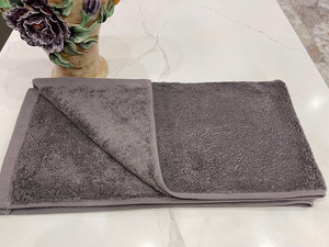 Serviette en coton personnalisée en gros avec microfibre au meilleur prix - Serviette en coton tricoté doux - Serviette de bain - Product Image 3