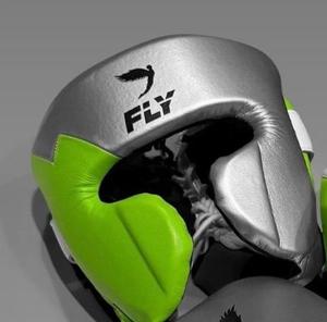 Equipo de Boxeo de Primera Calidad en Oferta, Nuevo Conjunto de Boxeo Silver Green Fly, Equipo de Boxeo Muay Thai con Cordones en Todos los Colores, 100% Cuero Vacuno - Product Image 4