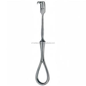 เครื่องมือแยกเนื้อเยื่อคุณภาพสูง Volkmann Retractor ขนาด 11.5 ซม. แบบใช้มือ ปลายแหลม/ปลายทู่ สำหรับการผ่าตัดข้อกระดูกขนาดเล็ก |   ชุดเครื่องมือแพทย์ - Product Image 1