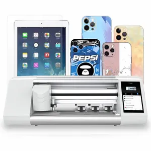 Mobile Skin Cutter Screen Protector Cutting Machine WIFI Control With Touch Screen