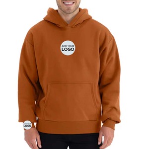 เสื้อฮู้ดดี้ผ้าฝ้ายเชนิลล์หนานุ่มปักลายตามสั่ง ODM/OEM เสื้อผ้าสตรีทแวร์ผู้ชายพร้อมโลโก้สำหรับฤดูหนาว - Product Image 4