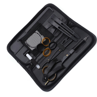 Kit de coiffure professionnel pour salon de coiffure avec peigne et pince, rasoir noir de qualité supérieure, kit de coiffure pour salon