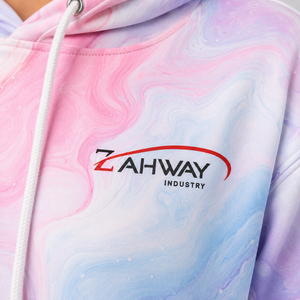Sweat à capuche sublimé pour femme, tissu durable, respirant, coupe confortable, vêtement décontracté, sweat à capuche personnalisé pour femme de haute qualité - Product Image 6