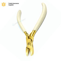 Pince coupante latérale ZETOMED PRO avec logo personnalisé, fil doré, pour la découpe de précision, outil de fabrication de bijoux en acier inoxydable de haute qualité