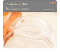 Hittebestendige keuken- en tafelartikelen glazen serveer-/mengkom voor pasta/ontbijtgranen/salade/fruit/rijst/noten/yoghurt/snacks/popcorn