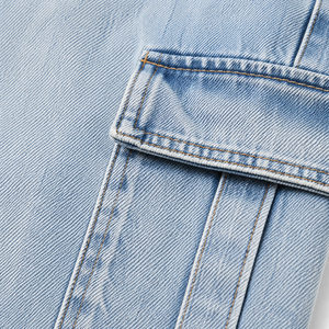 Jean Cargo Boyfriend Femme Taille Mi-Haute Coupe Ample Poches Utilitaires Denim Délavé Foncé/Clair Streetwear Baggy Pantalon Tendance Hiver - Product Image 6