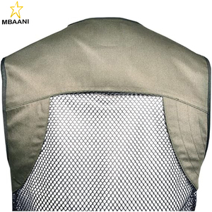 Gilet de tir unisexe entièrement en mesh - Gilet de compétition respirant et léger avec poches pour cartouches et coupe confortable - Product Image 6
