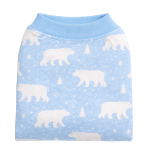 Pijama para perros con estampado de oso polar nevado, ropa de dormir suave y elástica para mascotas, ropa de dormir cómoda y transpirable para todas las estaciones, para uso en interiores - Product Image 6