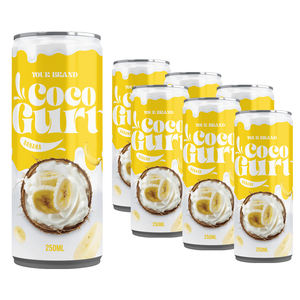 Bebida de Yogur de Coco Enlatada de 250 ml, Marca Privada al por Mayor, Saborizada, Saludable, Fabricante Vietnamita, Certificación BRC HALAL, Muestra Gratuita - Product Image 1