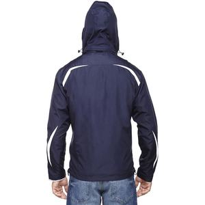 Vente en gros d'usine, haut coupe-vent softshell pour homme, imperméable, noir, hiver, activités de plein air, coupe-vent zippé - Product Image 3