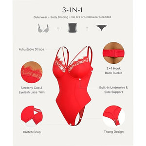 Traje de Baño de una Pieza de Color Sólido, Tejido Transpirable, Diseño Calado, para Mujer, Ropa de Playa - Product Image 2