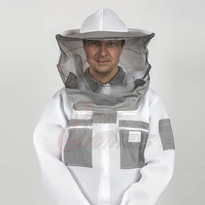 Traje de apicultura de diferentes colores con cobertura total del cuerpo para uso profesional en apiarios con MOQ bajo - Product Image 6