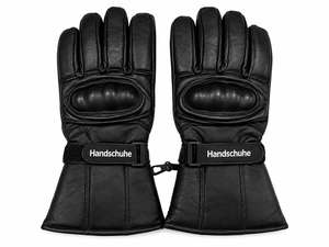 Gants de moto classiques haut de gamme en cuir respirant avec écran tactile pour l'aventure en montagne, le motocross et la course - Product Image 3