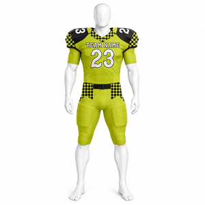 Vêtements de sport de football américain à manches courtes pour hommes, style tendance, logo personnalisé de haute qualité, uniforme respirant - Product Image 5