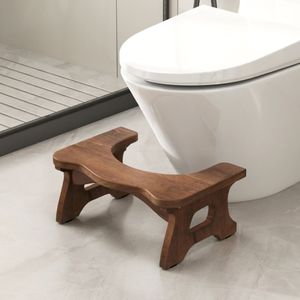 Sgabello da Bagno in Legno Antiscivolo con Piedini di Sicurezza per Uso Domestico - Product Image 3