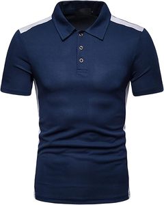 เสื้อโปโลผู้ชายขายส่ง ระบายอากาศได้ดี รับสกรีนโลโก้ เสื้อโปโลสำหรับทำงาน คุณภาพพรีเมียม ผ้าฝ้าย 100% เสื้อโปโลแฟชั่นลำลองสำหรับผู้ชาย - Product Image 2
