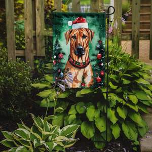 Bandera de jardín de Navidad de Rhodesian Ridgeback Multicolor buzón decorativo y cartel de Patio para ilustraciones de patio y césped para camas de flores - Product Image 2