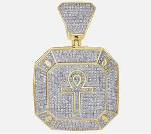 Pendentif Croix de Jésus Hip Hop Iced Out en Argent 925, Pendentif de Foi Chrétienne, Bijou Religieux, Pendentif Bling pour Rappeur - Product Image 5