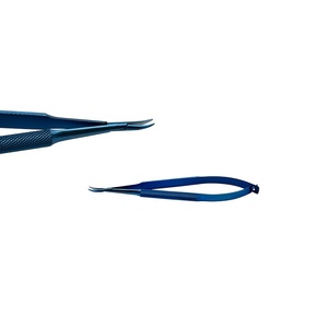 Ciseaux de micro-neurochirurgie Safety Point, instruments microchirurgicaux en acier inoxydable, porte-aiguille en titane, ciseaux à ressort micro - Product Image 4