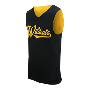 Uniforme de Baloncesto Personalizado con Impresión Digital, Antibacteriano, Sin Mangas, Cintura Elástica, Poliéster/Algodón, a la Moda - Product Image 3