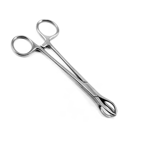 Pinzas Teale Vulsellum Premium de Acero Inoxidable, Curvas, para Ginecología, Tenaculum Uterino, Instrumentos Médicos Quirúrgicos, con Marcas CE e ISO - Product Image 3