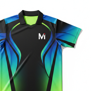ชุดคริกเก็ตแบบยืดได้สูง พิมพ์ลายแบบ Sublimation ชุดทีมแบบกำหนดเอง เสื้อผ้าคริกเก็ตระดับมืออาชีพ ผ้าตาข่ายระบายอากาศ ชุดทีม - Product Image 2