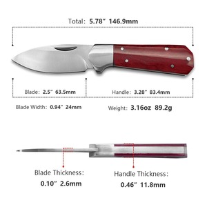 Customizable Aus-8 D2 Camp <b>Knife</b> with Stainless Steel Folding Blade and <b>Bone</b> <b>Handle</b> for Survival Industrial Use OEM Support - Product Image 2