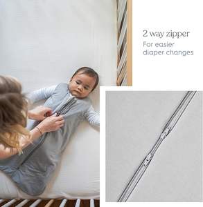 Couverture pour bébé 95% bambou 5% élasthanne 1,5 TOG, écologique, vêtements de nuit sûrs - Product Image 4