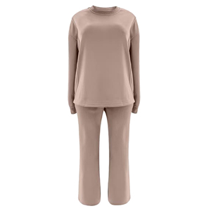 Casual solid hooded tracksuit for women Wholesale Customized Tracksuit for Women Sports Training and Jogging Wear - Product Image 1