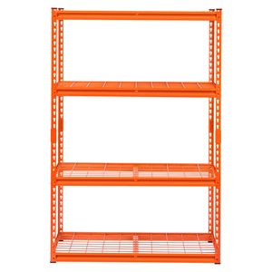 Scaffalatura Industriale in Metallo a 4 Ripiani, Capacità 1134 kg, 51 cm Profondità x 102 cm Larghezza x 152 cm Altezza, Regolabile per Garage - Product Image 1