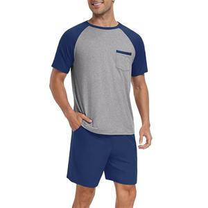 Conjunto de Camiseta y Pantalones Cortos de Algodón para Hombre, Diseño Personalizado, Estilo Casual de Verano, Dos Piezas, Transpirable, Ropa Deportiva Urbana - Product Image 6