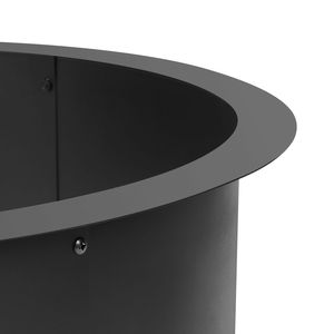 Inserto per Braciere in Acciaio al Carbonio Resistente, Altezza 8,5 Pollici, Diametro Esterno 40 Pollici/Diametro Interno 36 Pollici, per Braciere Fai-da-Te - Product Image 6