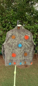 Handmade Velvet Embroidered Couples <b>Jacket</b> – Luxury Artisan Floral Winter Fashion Coat for <b>Men</b> & Women - Product Image 6