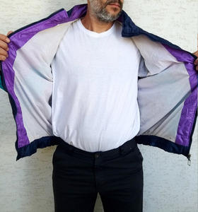 Chaqueta Cortavientos de Otoño para Hombre, de Alta Calidad, con Forro Polar, de Secado Rápido, Estilo Urbano, Personalizable, con Cierre de Cremallera, de Nailon - Product Image 5