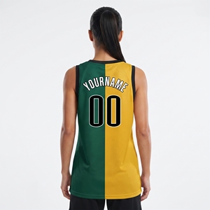 Camiseta de Baloncesto Personalizada para Adultos, Sublimada, Transpirable, 100% Poliéster, Malla sin Costuras, Uniforme - Product Image 2
