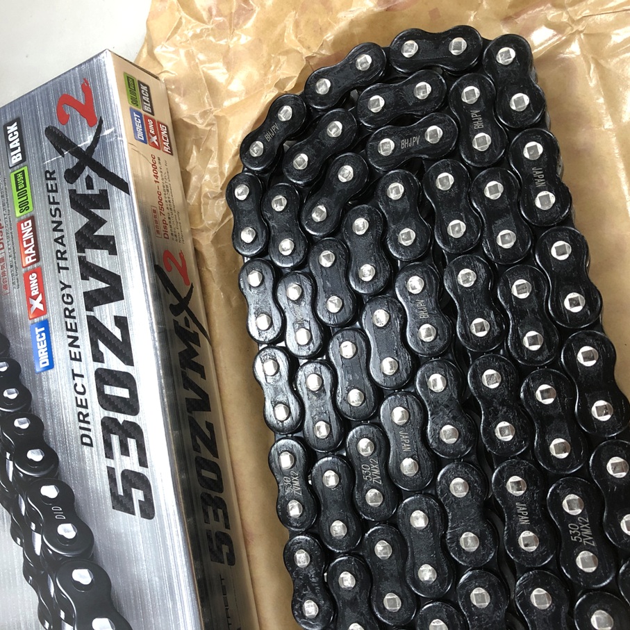DID Black Chain X-Ring 530ZVM-X2 120ZB - Raven Edition