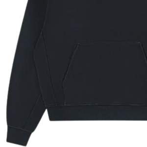 Sudadera con Capucha Gruesa y Acanalada para Hombre, Sudadera Negra Cómoda y Acogedora con Bolsillo Delantero, Sudadera de Primera Calidad para Hombre - Product Image 3