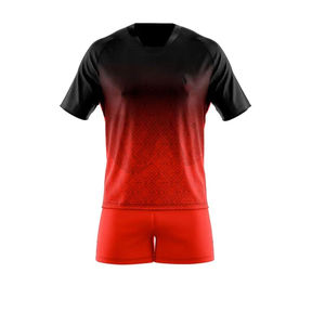 Maillot de rugby respirant à séchage rapide 100% polyester avec logo et numéro d'équipe personnalisés - Product Image 3