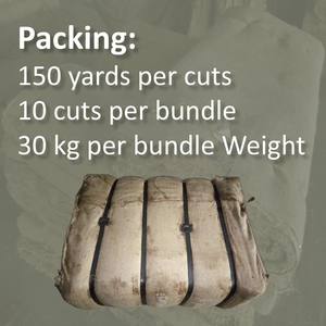 Coupes de tissu en toile de jute de 40 pouces, 4,5 oz, écologiques, fournisseur en gros Goodman Global Bangladesh - Product Image 3