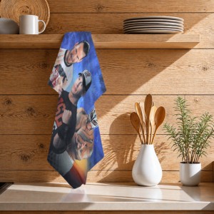 Printed <b>Kitchen</b> <b>Towel</b> for <b>kitchen</b> use eco-friendly Custom cotton <b>kitchen</b> <b>towel</b> with Beautiful Design for wholesale. - Product Image 1