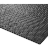Tapis de jeu emboîtable en EVA, écologique, imperméable, absorbant les chocs, antidérapant, réduisant le bruit, accepté par les fabricants d'équipement d'origine (OEM), fournisseur en gros (motif feuille)