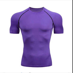Camiseta Deportiva de Compresión Elástica y Transpirable para Hombre, de la Mejor Calidad, para Gimnasio, Fitness y Running - Product Image 3