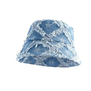 Chapeau bob unisexe brodé en toile de coton, style décontracté, printemps-été, 56-58 cm, pour adultes, à prix réduit - Product Image 6