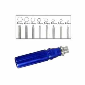 Juego de destornilladores ortopédicos para huesos, mango de acoplamiento rápido manual, instrumentos quirúrgicos de acero inoxidable, autoclavables, Astrin Surgical - Product Image 3