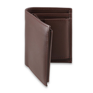 Cartera de Cuero Genuino para Hombre, Diseño Bifold, con Ranuras para Tarjetas, Logotipo Personalizado Bordado, Alta Calidad, RFID, Moda, Venta al Por Mayor - Product Image 2